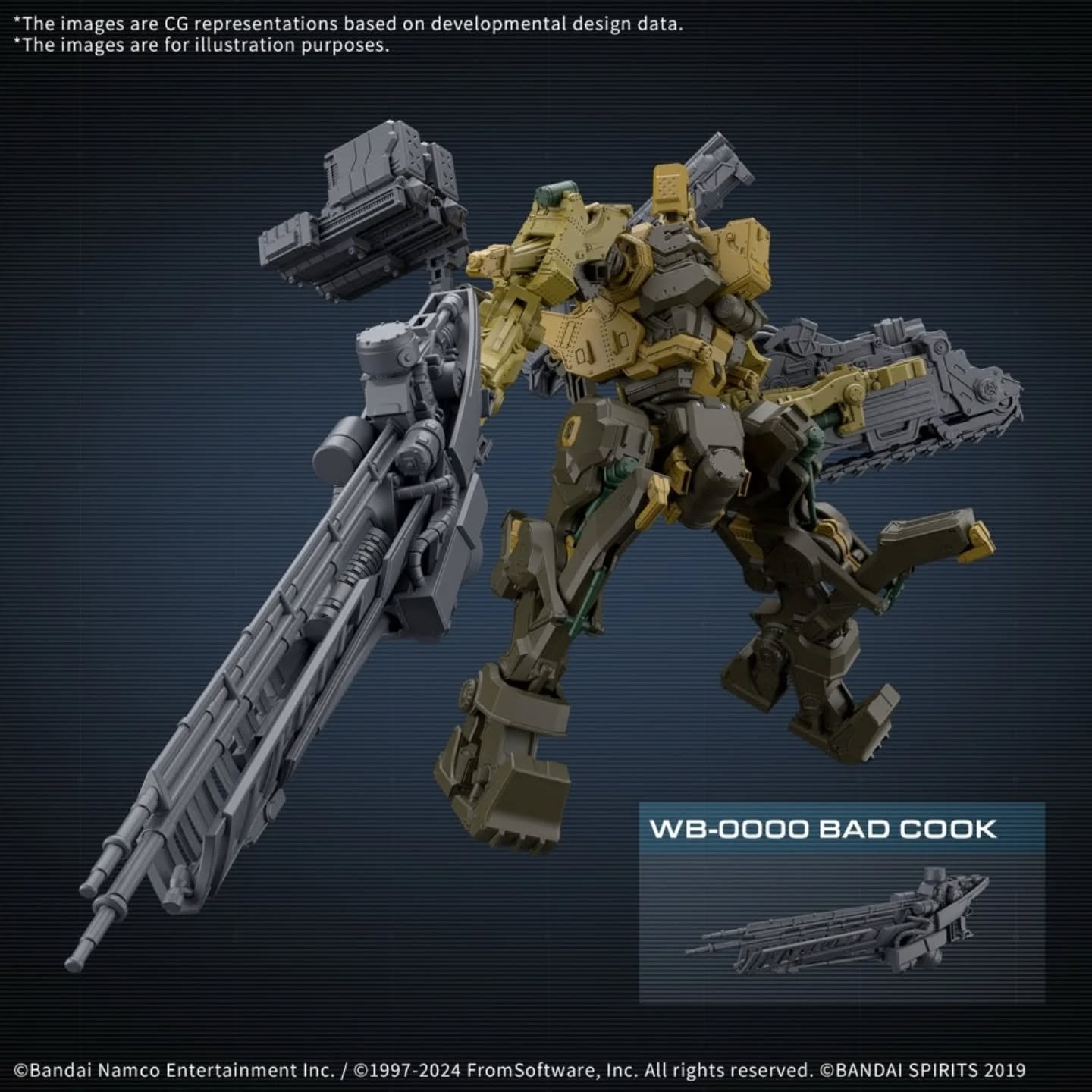 RaD CC-3000 Wrecker Milk Tooth 30MM Armored Core VI - Imagen 6