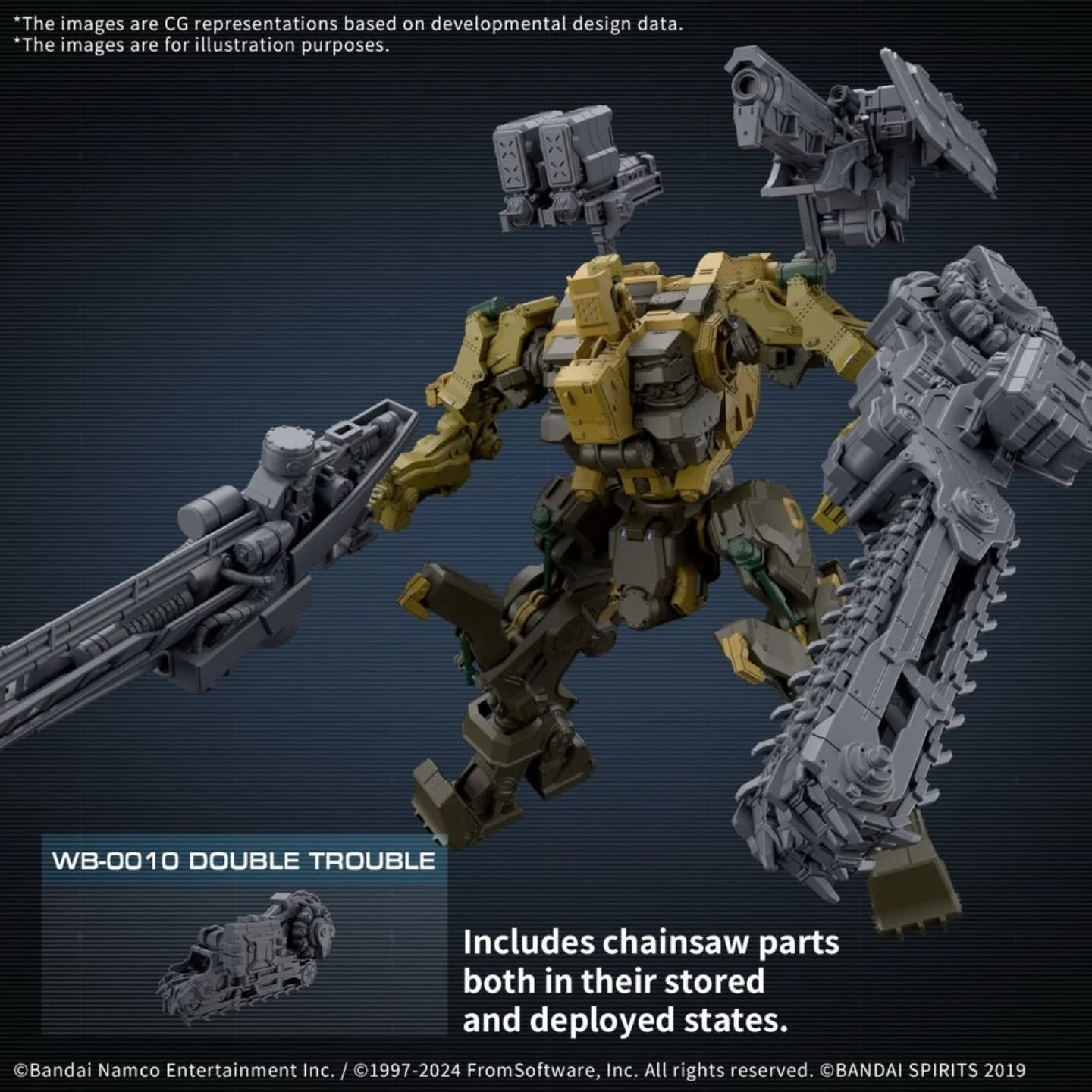 RaD CC-3000 Wrecker Milk Tooth 30MM Armored Core VI - Imagen 7